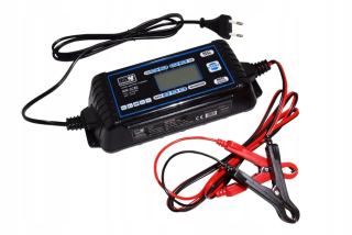 Klinový remeň kosačky - Usmerňovacia nabíjačka s mikroprocesorom 12 V 24 V 8A