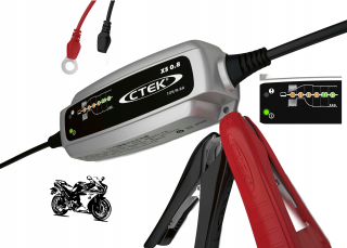 Klinový remeň kosačky - Impulzný elektronický usmerňovač 12 V CTEK XS 0,8