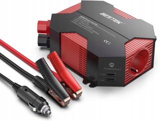 INVERTOROVÁ NABÍJAČKA 12V 230V 400W 4USB
