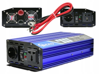 Konvertor napätia do auta 24V 230V 1000W 2000W Sinus Current