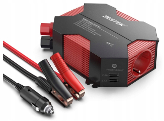 Menič napätia pre automobil 12V 230V 400 W/800W Sinus