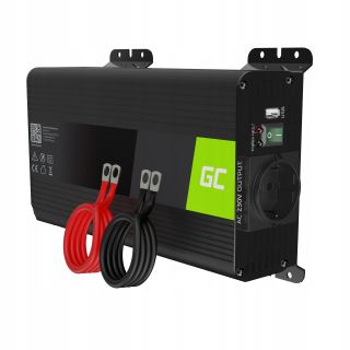Invertor do auta GC 12V 230V 1000W Sinus