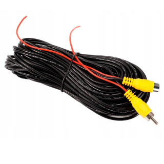 Kábel na zvrátenie kamery 15 m cinch RCA M-D