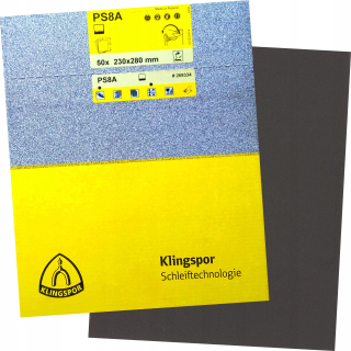 Vodný brúsny papier Klingspor PS8A GR 2500 50 ks