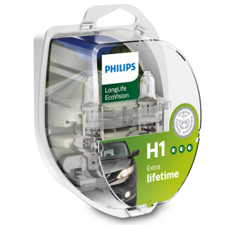 Žiarovky - Philips H1 Longlife Ecovision žiarovka