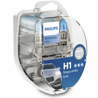 Žiarovky - Philips Bulbs H1 White Vision Ultra 12/55