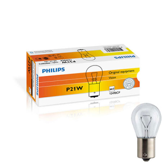 Žiarovky - Philips Bulbs P21W Vision +30% viac svetla