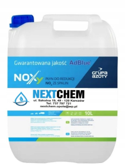 Adblue Noxy 10l Ad Blue + Euro 8 EUR 6 lievik