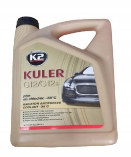Tekutina pre chladničky g12 k2 kuler -35 červená 5l