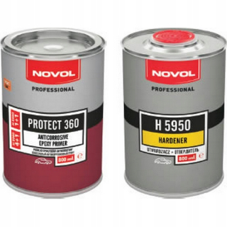 1: 1 Epoxy Primer Novol Protect 360 Gray Set
