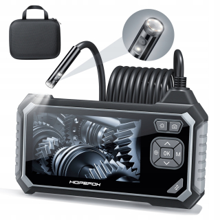 Profesionálna endoskopická kamera - Endoskop s dvojitým šošovkou 5 m 7led Full HD