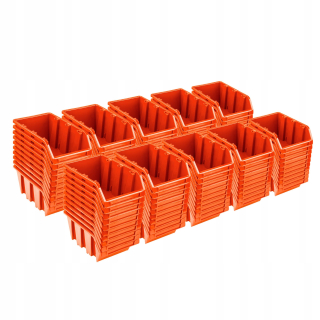 Box, organizér - 100x skladový nádoba Cuwteta NP6 Orange