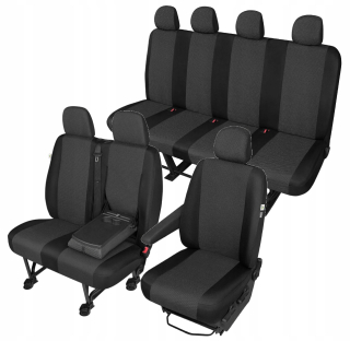 Autopoťahy - Kryty pre 7 miest pre Ford Transit od roku 2013
