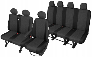 Autopoťahy - 1+2+4 IVECO Daily 2006-2011 Poťahy sedadiel