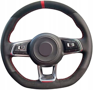 Poťah na volant - Kryty na volante, na VW Golf 7 GTI Golf R Mk