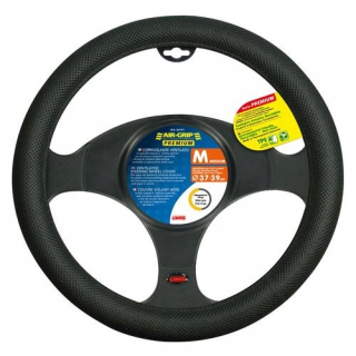 Poťah na volant - Air-Grip Black 37-39 cm kryt volantu