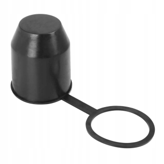 Kryt vlečného háčika 2 ks 50 mm čierna