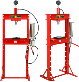 Hydraulický lis - 20T Press Hydraulic-pneumatická silná pevná látka
