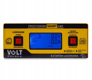 Klinový remeň kosačky - Nabíjačka batérií VOLT SMART A80 6V/12V/24V