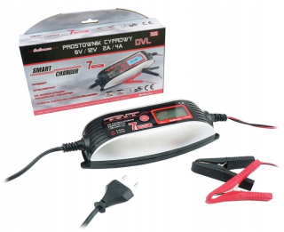 Klinový remeň kosačky - Automatický digitálny usmerňovač 6v/12v - 2A/4A AGM