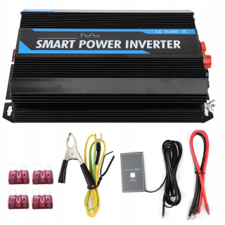 12V/220V 2000/6000W prevodník Čistý sínus