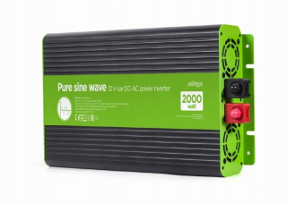 Menič napätia do auta 12V/230V 2000W/4000W čistý sínus