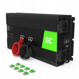 Napäťový menič do auta Green Cell 12V prevodník na 230 V 500 W/1000W