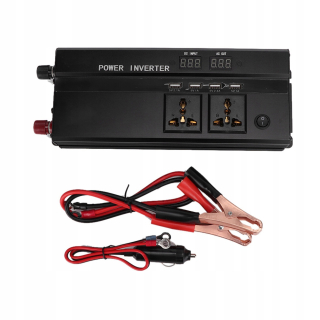 Konvertor do auta 12V prevodník automobilu na 220 V 5000W