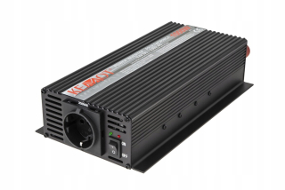 Prevodník automobilu 24V 230V 2000 W Kemot