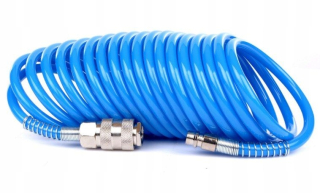 Pneumatická hadica - Špirálová hadica na kompresorový kábel 5 m 5x8 mm