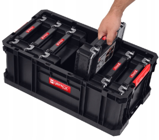 Box, skrinka na náradie - QBrick System Two Box 200 Box + 6 X Organizátor