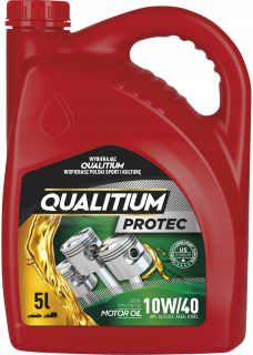 QUALITIUM PROTEC 10W-40 5L Polosyntetický olej