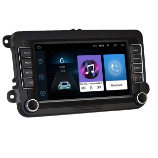 Rádio 2 Din Android VW Golf Passat Seda