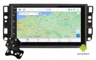 Rádiová navigačná kamera Android Chevrolet Captiva