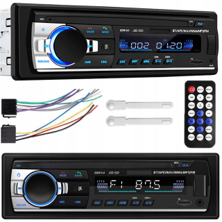 1Din 4x50W Bluetooth USB Pilot Car Radio