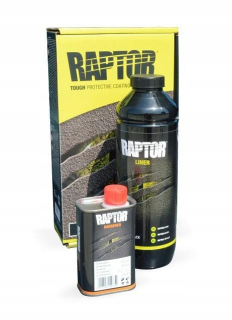 Ochrana tela tela Raptor / čierna 0,95 l