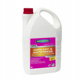 Kvapalina Ravenol LTC pre radiátor G12 ++ -40 ° C 5L