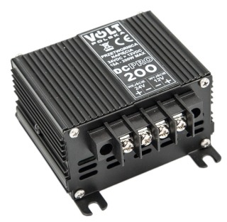 Redukcia napätia 24/12 V Aktuálny menič 200 W P