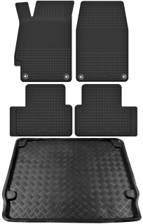 Gumové rohože do auta - Renault Captur Rugs Captur+Trunk Mat