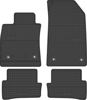 Gumové rohože do auta - Renault Clio III 3 / iv 4 Mully Pravidlá