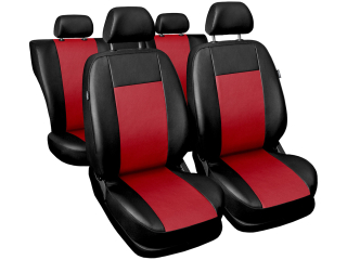 Autopoťahy - Renault Kangoo I-IV pokrýva červenú kožu Eco