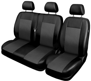 Autopoťahy - Renault Trafic 2+1 Auto pokrýva ekologickú kožu