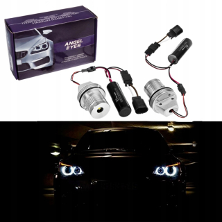 Žiarovky - LED krúžky markery 20WAT pre BMW E39 E53 E60 E61 E65