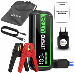 Klinový remeň kosačky - Skok štartéra Powerbank Booster 12v 3000a Štart