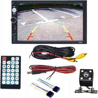 Automobilové rádio 2 DIN 7010B Touch Bluetooth USB