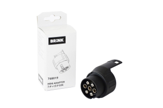 Zásuvka pre prívesný vozík - Reduktor-adapter-porzecówka 7-13 Brink 768019