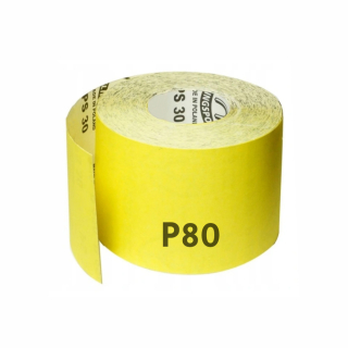 PS30D 115 mm brúsny papier, G: 80, 50 MB