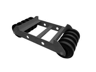 Dielensky vozík - Workshop Service Rollers pod prahom 13,5 kg A4