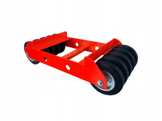 Dielensky vozík - Valček pre invalidný vozík 1500 kg pom.