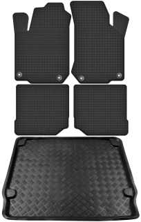 Gumové rohože do auta - Skoda Roomster 2006-2015 Guma pre vozidlo Carrier